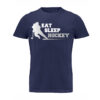 Eat Sleep Hockey T-Shirt (Navy)